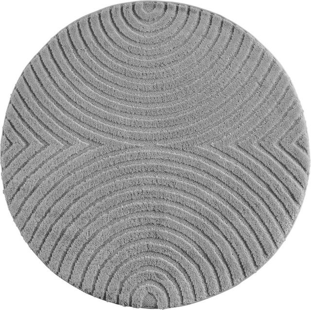 Ayyildiz Kurzflorteppich Art 1122 Silber, quadratisch, B/H/L: 160 x 0,8 x 160 cm - Bild 1