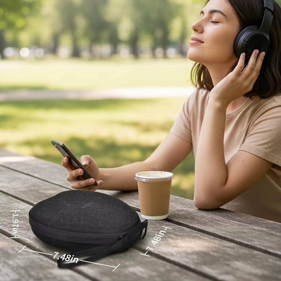 Schutzhülle für Bluetooth-Kopfhörer von paiyule in Schwarz - Bild 5