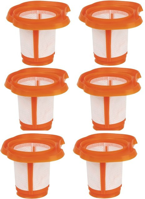 BLACK+DECKER HEPA-Filter HHVKF10 in Orange für Handstaubsauger Modelle HHVK320J, HHVK320J10, HHVK320JZ01, HHVK515JP, HHVK415B01 und HHVK515JP07 - Bild 1