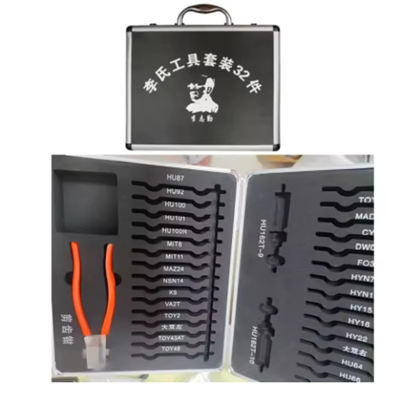 LISHI 32-teiliges 2-in-1 Reparaturset für Cutter und Schlosser-Werkzeuge - Bild 3