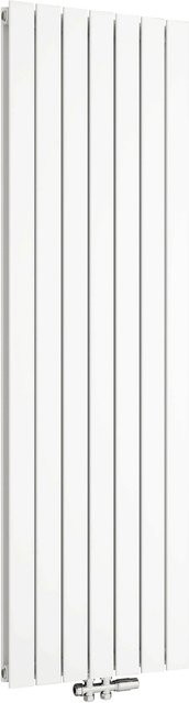 AICA Flachheizkörper Paneelheizkörper Vertikal Weiß, B: 180 cm, H: 52 cm, 1922W, Doppellagig - Bild 1