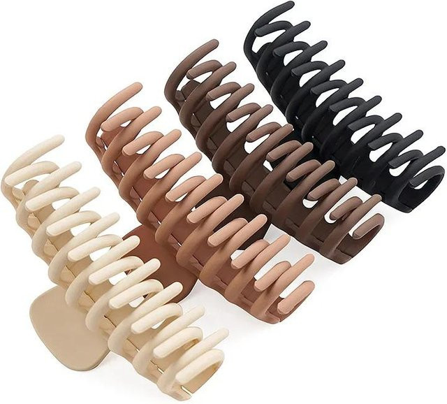 NATAWA Haar-Clip, 11 cm, black, Kinder - Bild 1