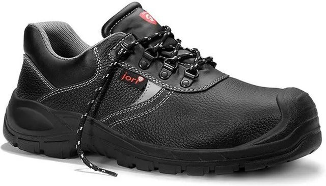 Elten Sicherheitshalbschuh BASIC II Low S3 aus Rindleder in Schwarz, Größe 38 - Bild 1
