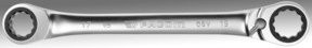 Facom Knarrenringschlüssel Kombination silber 8x9 mm - Bild 1