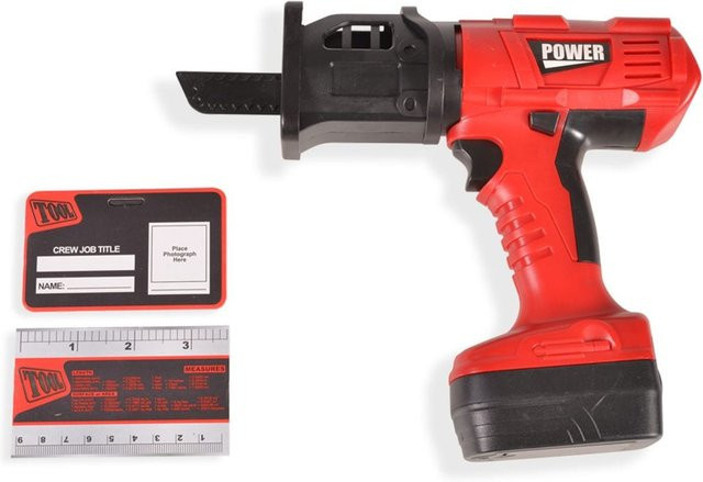 Moni Kinderwerkzeug-Set Säbelsäge T1402 elektrisch, Rot - Bild 1