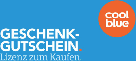 Coolblue Geschenkgutschein im Wert von 25 Euro in Blau - Bild 1