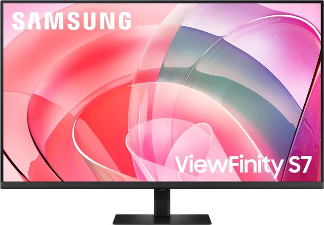 Samsung ViewFinity S7 S37D700EAU Business Monitor, 94,0 cm (37 Zoll), UHD 4K, VA-Panel, 60Hz, HDMI, DisplayPort, Schwarz - Bild 1