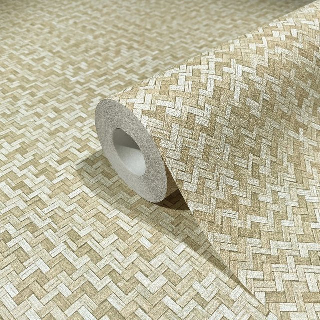 Marburg Vliestapete Flora 9 Beige Botanisch Modern Geometrisch - Bild 1