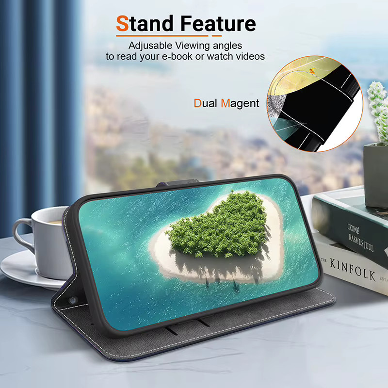 Magnetische Stand Flip Wallet Case für Honor X5 X6a X6B X7A X7B X7C X8a X8b X7 X8 5G mit bemaltem Muster - Bild 3