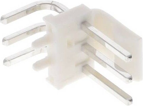 Molex Einbau-Stiftleiste Standard in Weiß mit einem Rastermaß von 3,96 mm - Bild 1