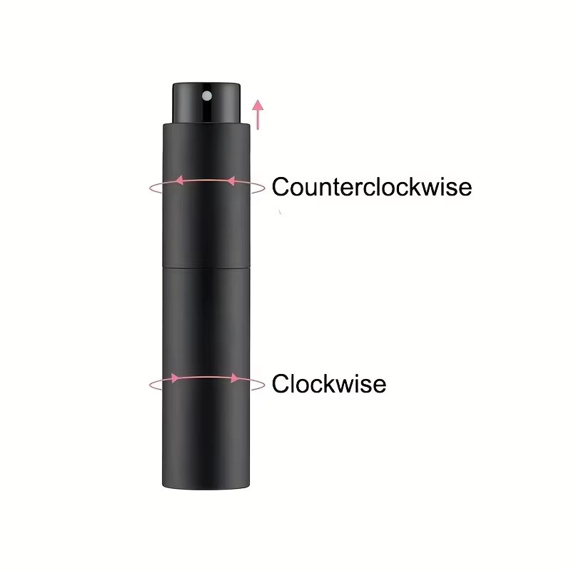 MUB Parfümzerstäuber, 10 ml, Schwarz, Unisex - Bild 3