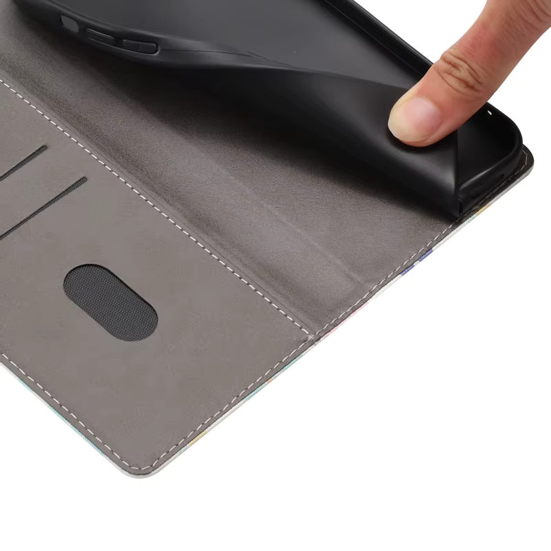 Flip-Wallet-Handyhülle mit niedlichem Katzen-Design für T-Mobile T Phone 3, Phone3 Pro und Revvl 8 7 6 Pro von KL-Boutiques - Bild 3