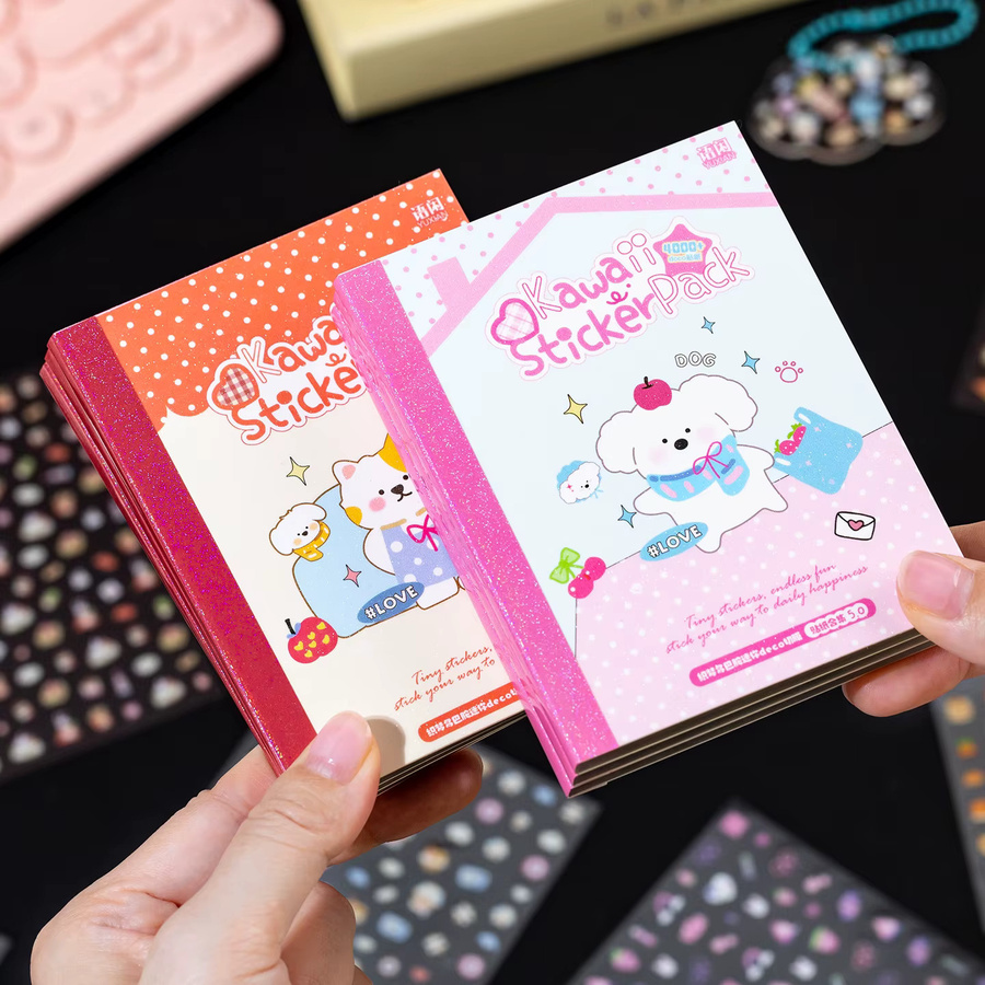 32 Blatt Mini-Dekorations-Scrapbook mit Traum-Dopamin-Mustern in Multicolour für Tagebuch, Notizbuch und DIY-Nagelaufkleber - Bild 2