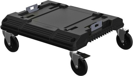 Stanley FatMax TSTAK Cart Rollmodul, schwarz, H: 6,5 cm, B: 45,1 cm, T: 49,1 cm - Bild 1