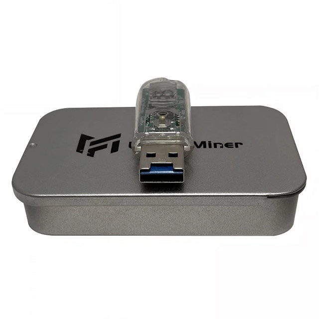 Lucky Miner LV03 USB Bitcoin Miner 250KH/s Mini SHA-256 ASIC Solo BTC Lotterie-Miner mit geringem Stromverbrauch - Bild 1
