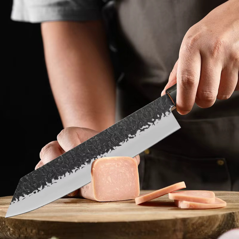 InLeung Cleaver Küchenmesser mit Holzgriff in Silber - Bild 4