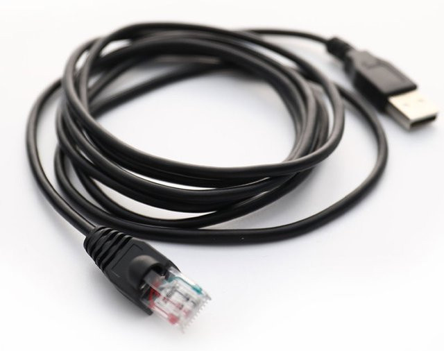 APC USB zu RJ50 Konsolen-Adapterkabel Schwarz für UPS AP9827 AP10C 940-0127B 940-127C - Bild 1