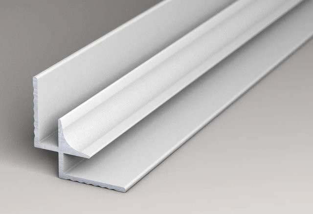 Kronoflooring Inneneckprofil Rock the Wall aus Aluminium in Silber, Länge: 265 cm - Bild 1