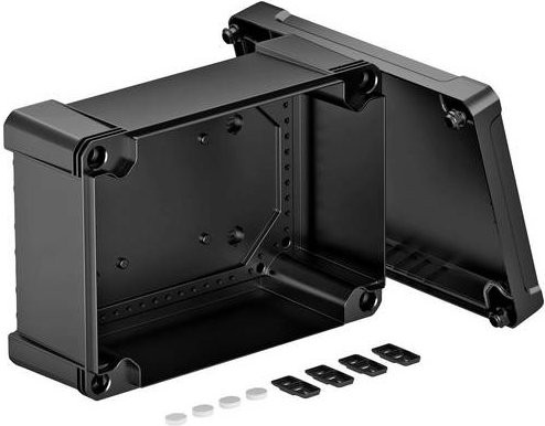OBO Bettermann X25C Gehäuse Schwarz B/T/H: 20,2 x 12,6 x 28,6 cm - Bild 1