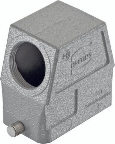 HARTING Tüllengehäuse 19 30 210 0547 in Silber aus Aluminium - Bild 1