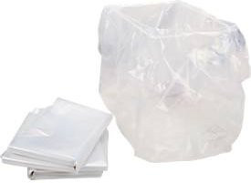 HSM Mehrweg-Auffangbeutel für Aktenvernichter, 10 Stück, transparent, B: 34 cm, H: 100 cm - Bild 1