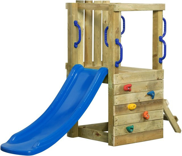 SwingKing Spielturm Irma Small Blau B/T/H: 190 x 66 x 125 cm - Bild 1