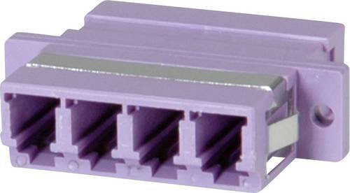 Value LWL-Kupplung LC vierfach OM4 in Purple - Bild 1