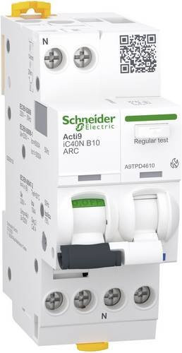 Schneider Electric A9TPD4610 RCBO Fehlerlichtbogen-Schutzeinrichtung in Weiß - Bild 1