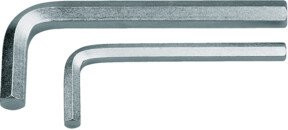 Gedore Winkelschraubendreher für Innensechskant-Schrauben in Silber, SW 12 mm, Länge: 13,7 cm - Bild 1