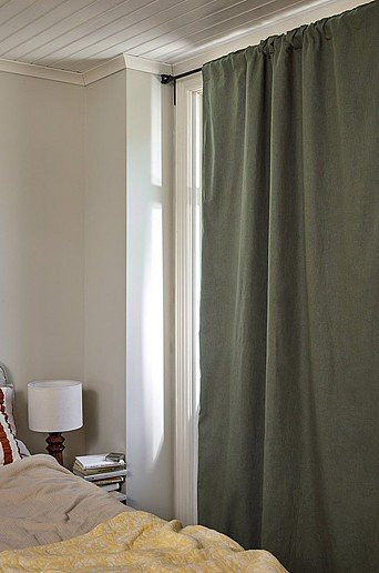 Jotex Verdunkelungsvorhang MELANIE in Grün aus Leinen-Mischgewebe, 1-Länge - Bild 1