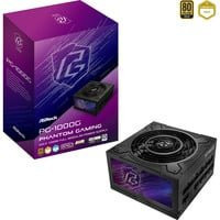 Phantom Gaming PG-1000G ASRock PC-Netzteil, 850W, 80 Plus Gold, Schwarz - Bild 1