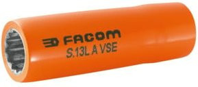 Facom Steckschlüssel 1/2 Zoll 1000V VSE 16 mm orange - Bild 1