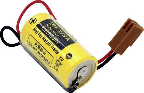Beltrona BR-2/3A Spezial-Batterie Lithium 3V 1200 mAh Gelb - Bild 1