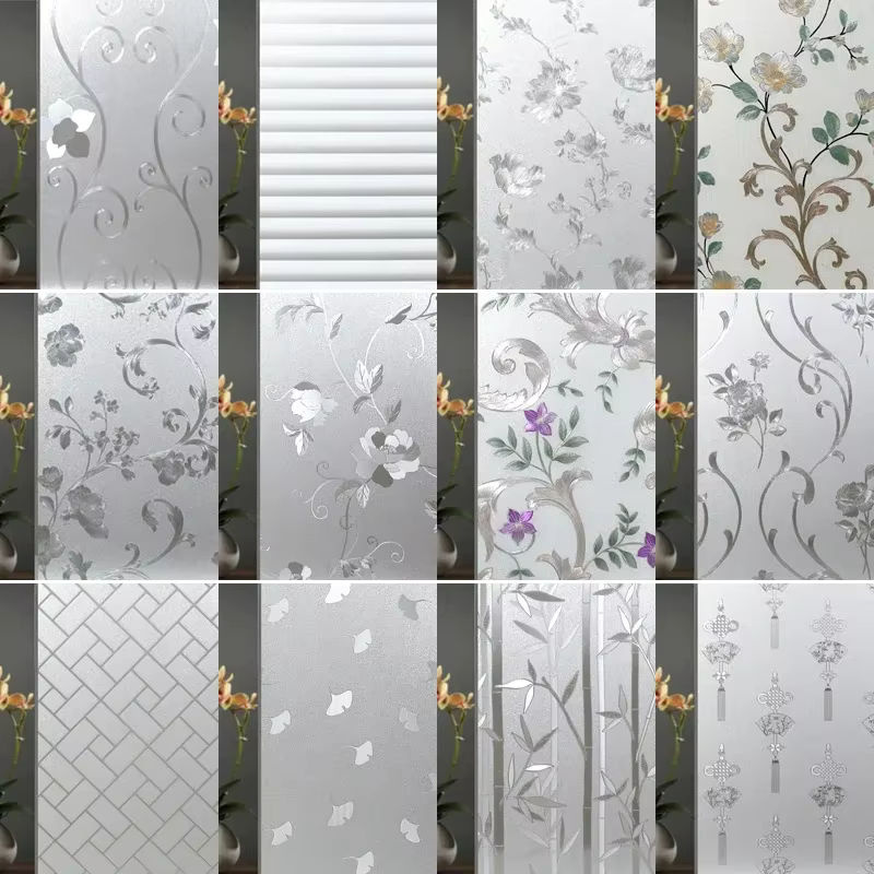 BUNPIG Fensterfolie 3D Privatsphäre aus transparentem Vinyl, statisch haftender Fensteraufkleber ohne Kleber - Bild 6
