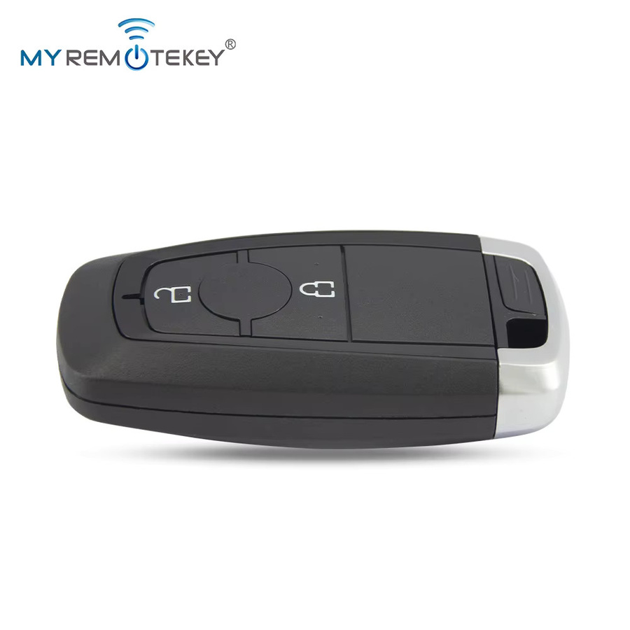 MYREMOTEKEY Smart Auto Schlüsselanhänger Fernbedienung mit ID49 Chip für Ford Ecosport Edge Explorer in Schwarz - Bild 3