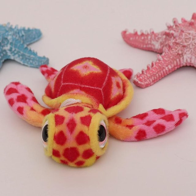 Bai Fen Bai Toys Schildkröte Plüsch, Meerestiere, Rot, ab 14 Jahre - Bild 1