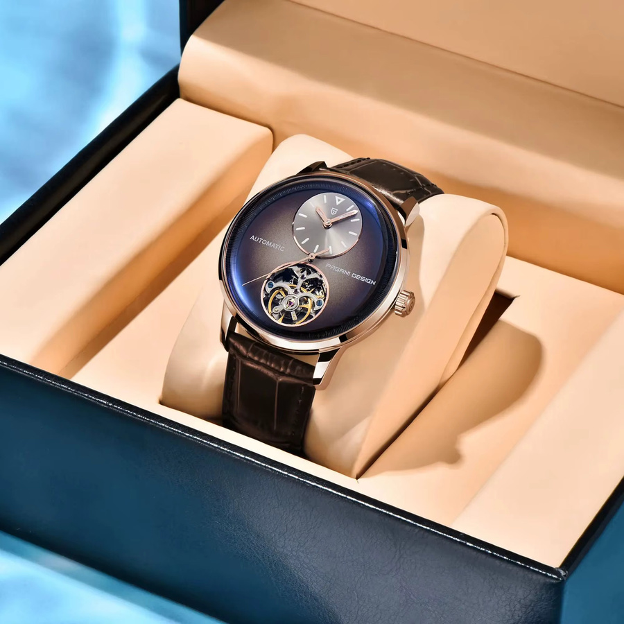 PAGANI DESIGN Armbanduhr, Automatik, Tourbillon, Edelstahl, 42 mm, Herren - Bild 3
