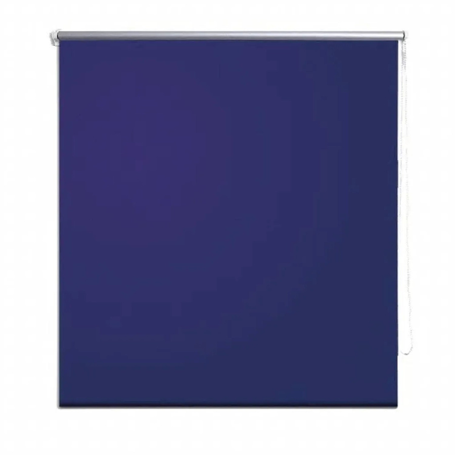 vidaXL Verdunkelungsrollo Blau, thermoisolierend, B/H: 160 x 230 cm - Bild 2