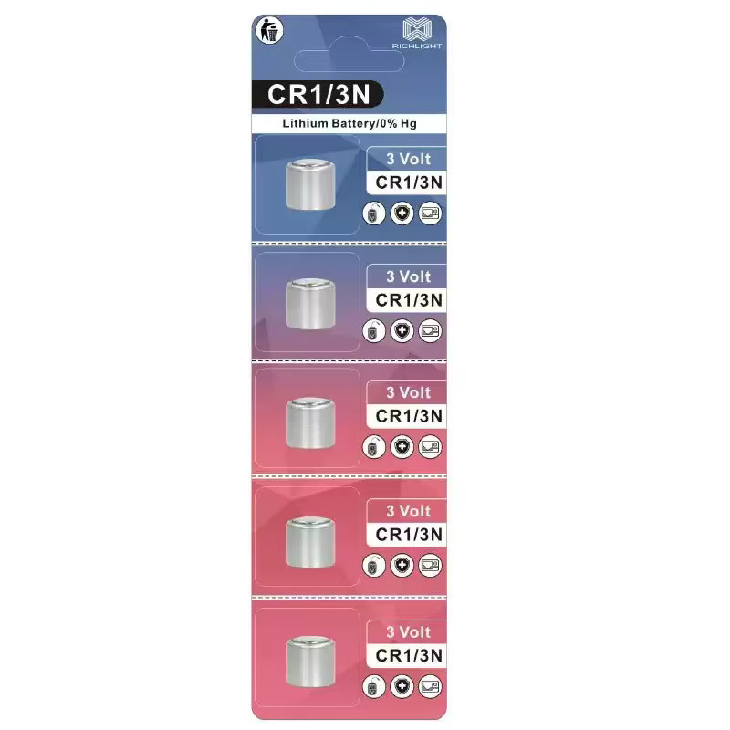 WHITECRANE 3V CR1/3N Lithium-Batterie 170mAh in Silber als Ersatz für DL-1/3N, CR-1/3N und CR13N für Kameras, Laservisier und Hunde-Bellhalsbänder - Bild 2