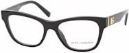 Dolce&Gabbana DG 3430 Korrektionsbrille, Cat Eye, Vollrand, Plastic, black, Damen - Bild 1