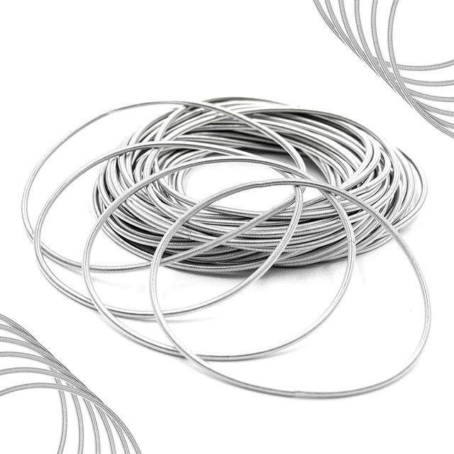 Wucifang Jewelry Armband, silberfarben, 2 mm, Damen, 20 Stück - Bild 1