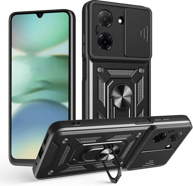 Techsuit CamShield Schutzhülle für Xiaomi Redmi A5 4G in Schwarz - Bild 1