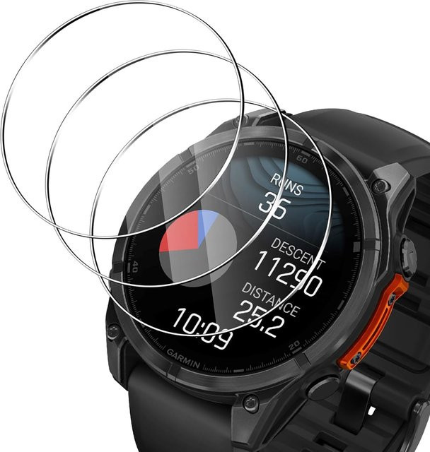 Hero Iand Schutzfilm für Garmin Fenix 8, Glas, transparent, Unisex - Bild 1