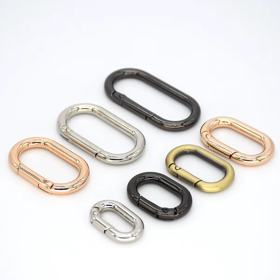 V-REX Karabiner Oval O Ring, Metall, Verschluss - Bild 2