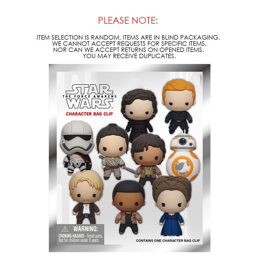 Yiran toy 1 Star Wars Blind Bag 3D Figur Schlüsselanhänger 1-teiliges Set - Bild 3