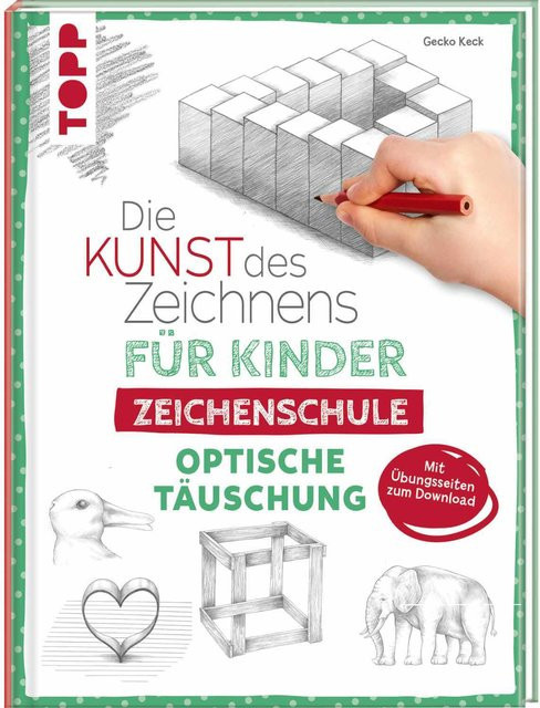 TOPP Die Kunst des Zeichnens für Kinder - Zeichenschule Optische Täuschung - Bild 1