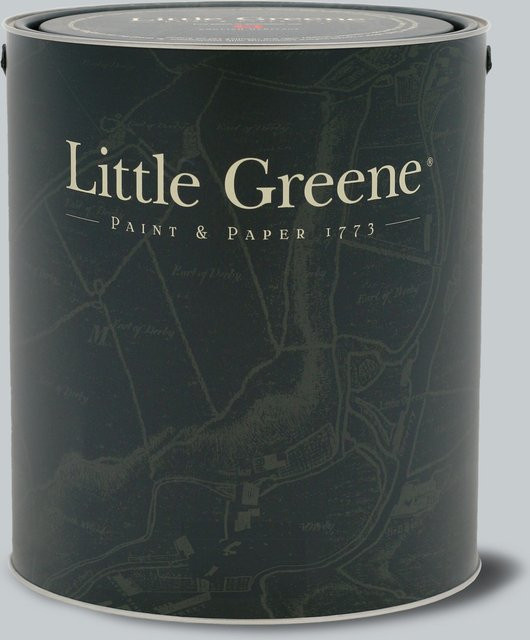 Little Greene Masonry Paint Gauze Dark 166, wasserbasierte Dispersionsfarbe in Beige-Grau, Dead Matt, 5 l - Bild 1
