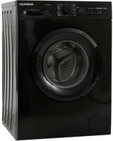 Telefunken Waschmaschine W-9-1400-B in Schwarz mit 9 kg Waschkapazität, Frontlader und Aquastop - Bild 1