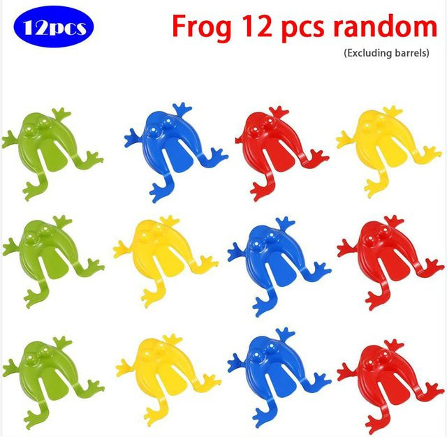 Kidsly Springender Frosch Spielzeug, 12-teiliges Set - Bild 1
