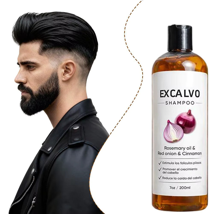 EXCALVO Zwiebel- & Rosmarinöl-Shampoo, 200 ml - Bild 4